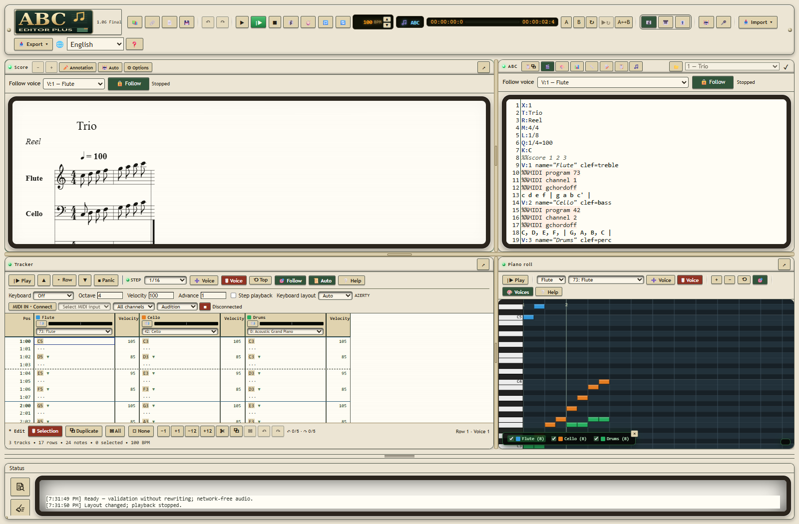 ABC Editor Plus
